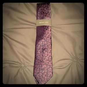 NWT Michael Kors Purple Tie
